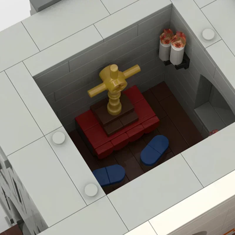 Medieval Military Castle Model Moc Building Bricks Norman Keep Technology Modular Blocks Gifts  Toys DIY Sets AssemblyChristmas