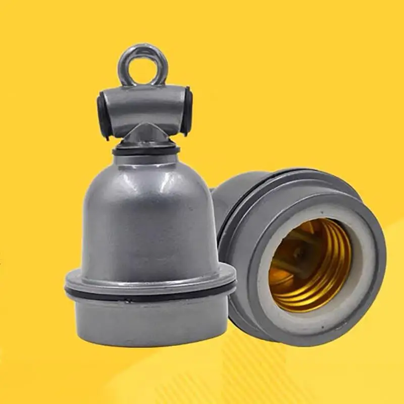 1Pc E27 Heating Lamp Holder Stepless Dimming Power Cord Switch Crawling Pet Lizard Tortoise Piglet Chicken Brooder Light Socket