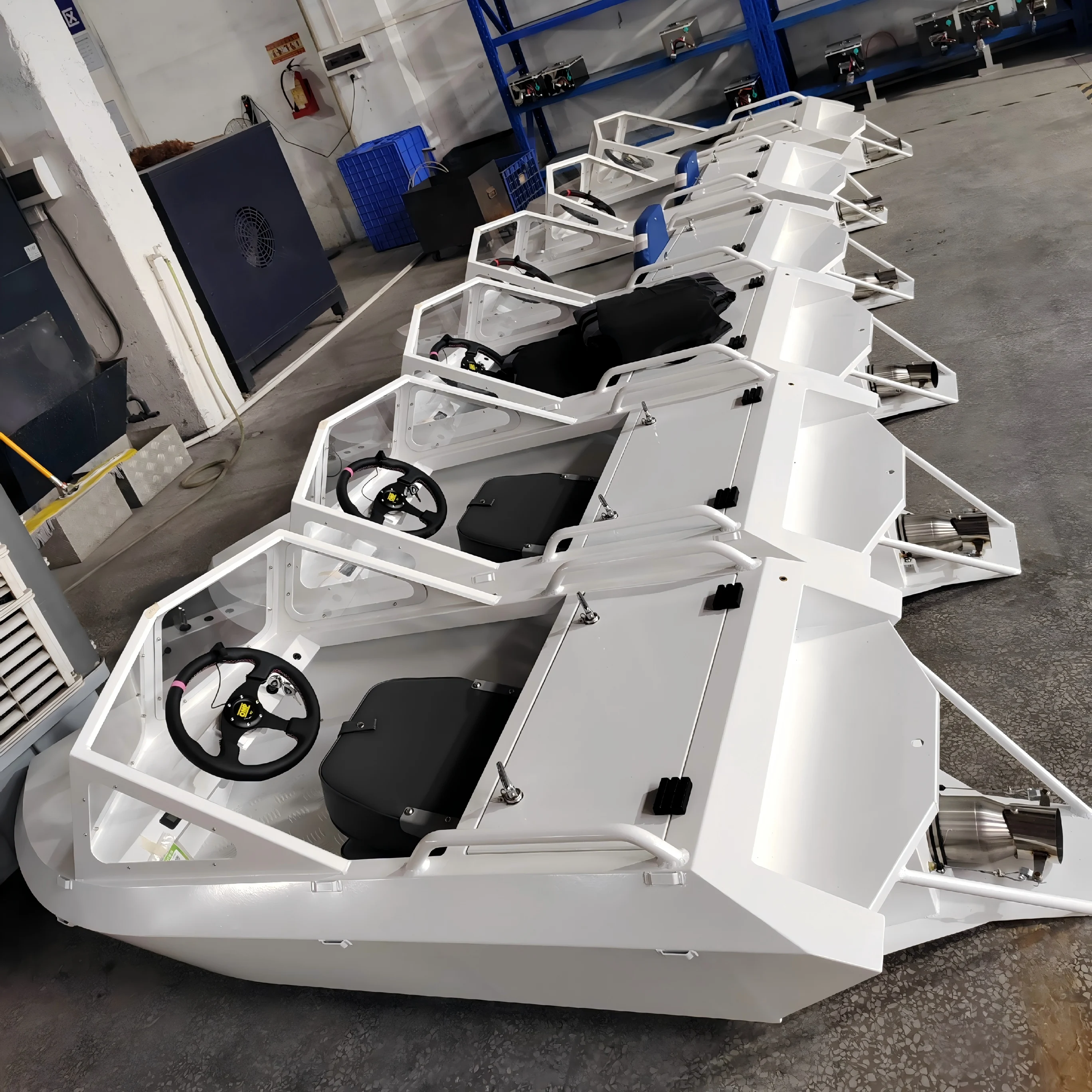 Aluminum Single Seat Mini Jet Boat Speed Boat Mini Jet Boat Electric Ready Jetski Style Battery Not Included