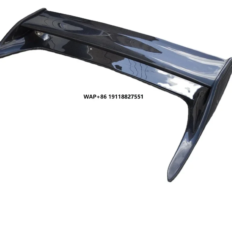 

For 1995-1998 Skyline R33 GTR GTS Gracer Style Double Blade Rear Trunk Spoiler Wing Carbon Fiber