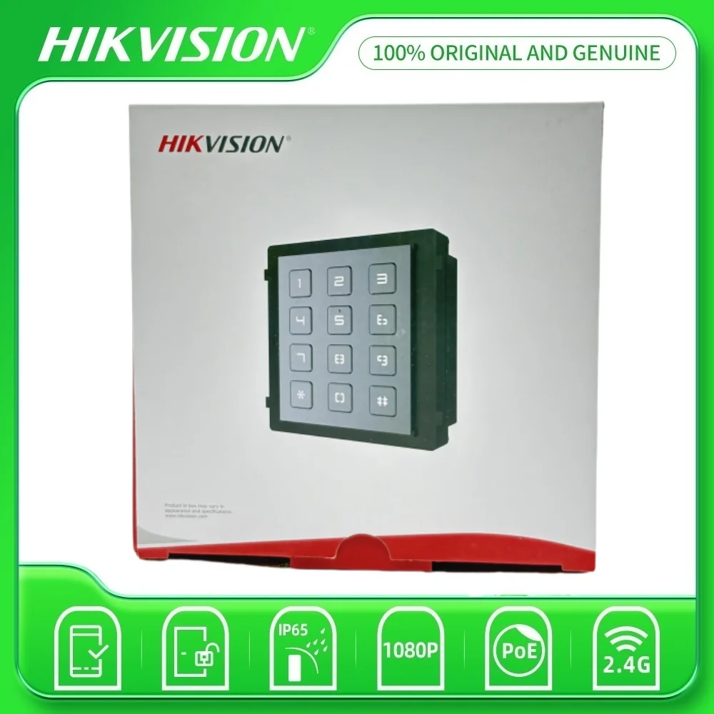 Hikvision DS-KD-KP KD8 Series Pro Modular Door Station Keypad Module Video Intercom Accessory For DS-KD8003-IME1