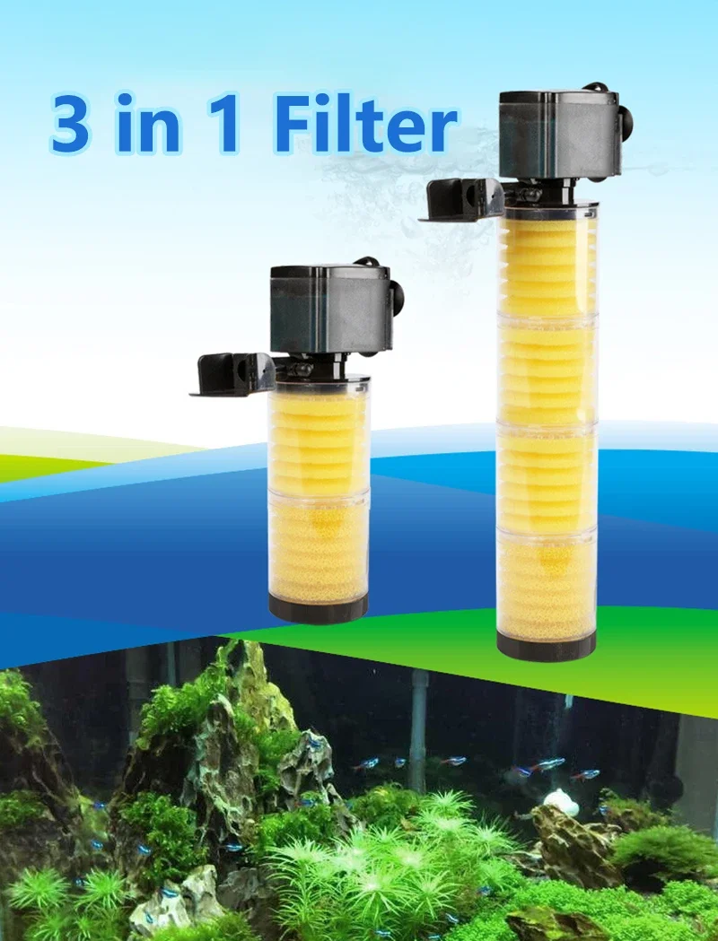 Wholesale SOBO WP-2300A Air Pump Filter For Fish Tank Aquarium Sponge Filter