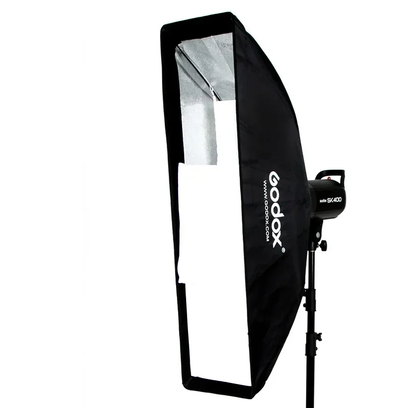 Godox 22x90cm 30x120cm 50x130cm 35x140cm 35x160cm Rectangle Strip Honeycomb Grid Softbox for Bowens Mount Studio Flash Softbox