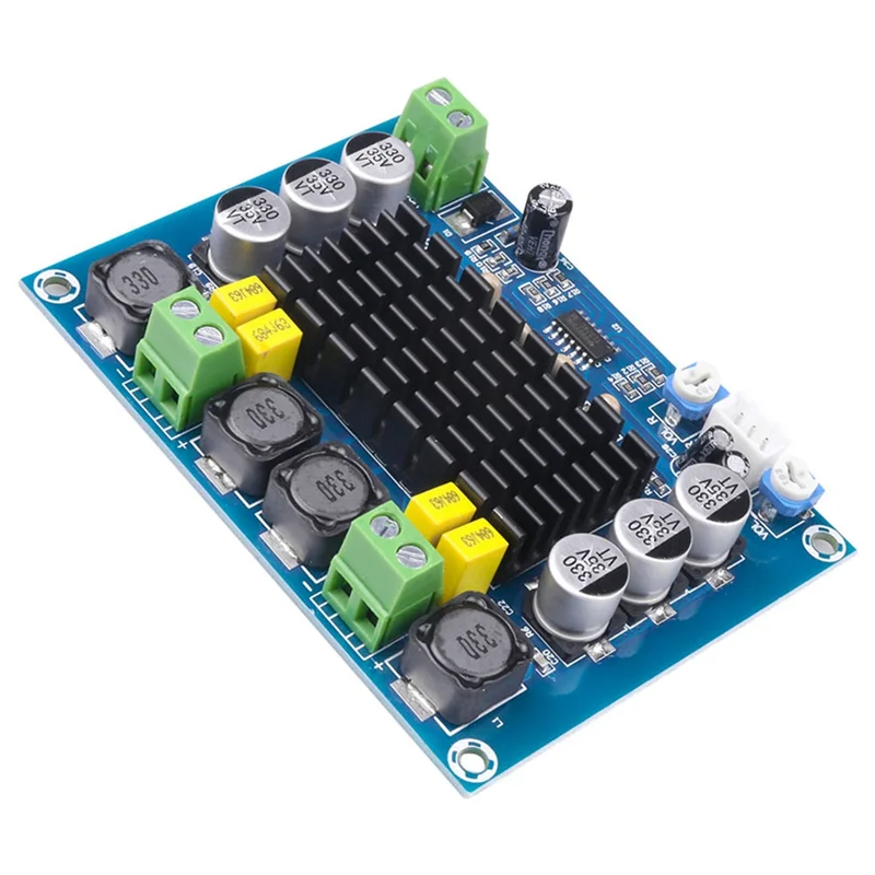 JABS-DC 12V 24V 2X120w オーディオアンプボードデュアルチャンネルステレオハイパワーデジタルオーディオパワーアンプボードスピーカー用