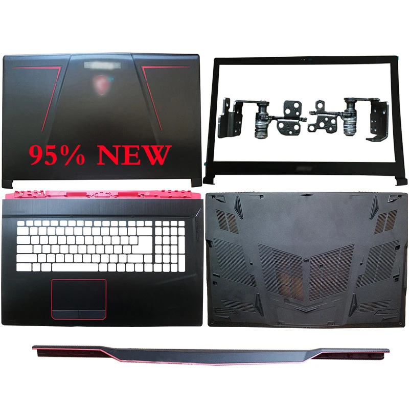 

Original New Laptop LCD Back Cover/Front Bezel/Palmrest/Bottom Case/Hinges Cover For MSI GE73 GE73VR 7RF-006CN 3077C1A213HG017