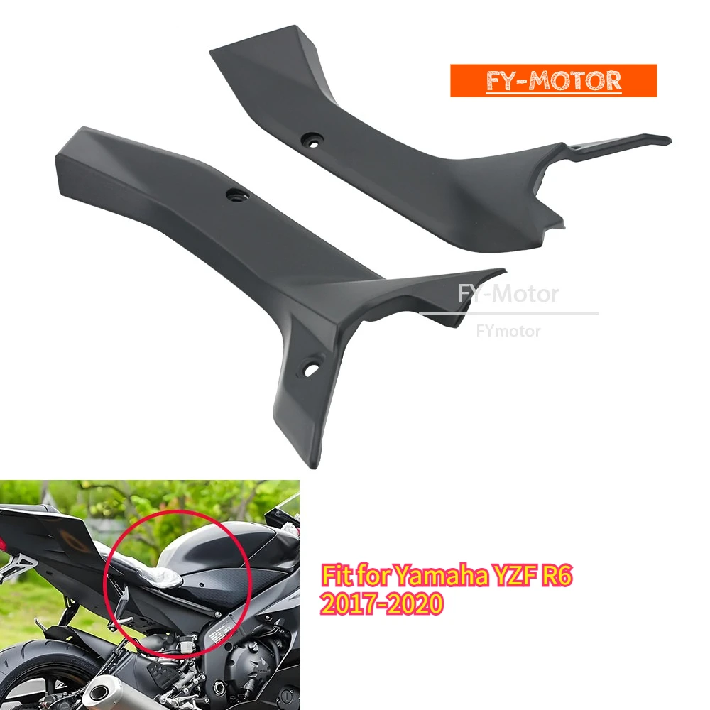 

Black Decorative Air Duct Cover Fairing Insert for Yamaha YZF R6 2017-2020, Motorcycle Trim Enhancement Part