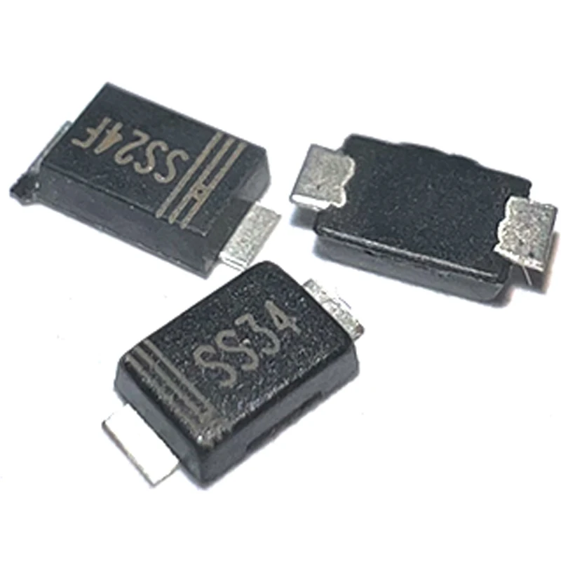 100pcs Sma Rectifier Diode 1n4001 M1 1n4004 M4 1n4007 M7 Fr107 Rs1m Fr207 Rs2m Her108 Us1m Sf18 Es1j Sf14 Es1d Do-214ac BIANMTSW(1N4001 M1