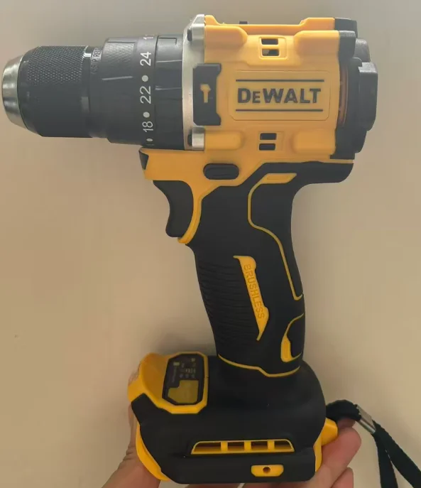 100% Genuine DEWALT 20V Lithium Battery DCD805 Rechargeable Brushless Compact Electric Screwdriver Hand Drill Impact Driver