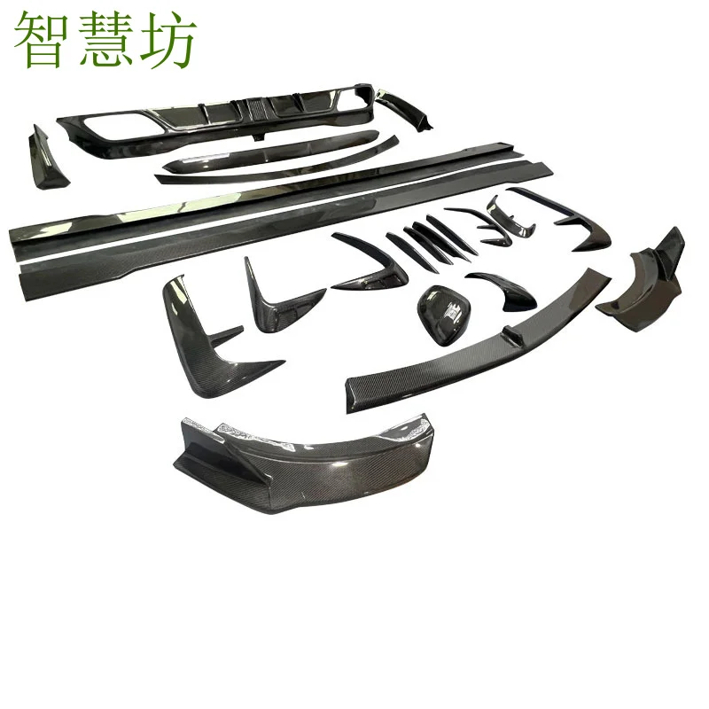 Suitable for Mercedes-Benz W223 between 2021 and 2023, carbon fiber side skirts, carbon fiber body kit