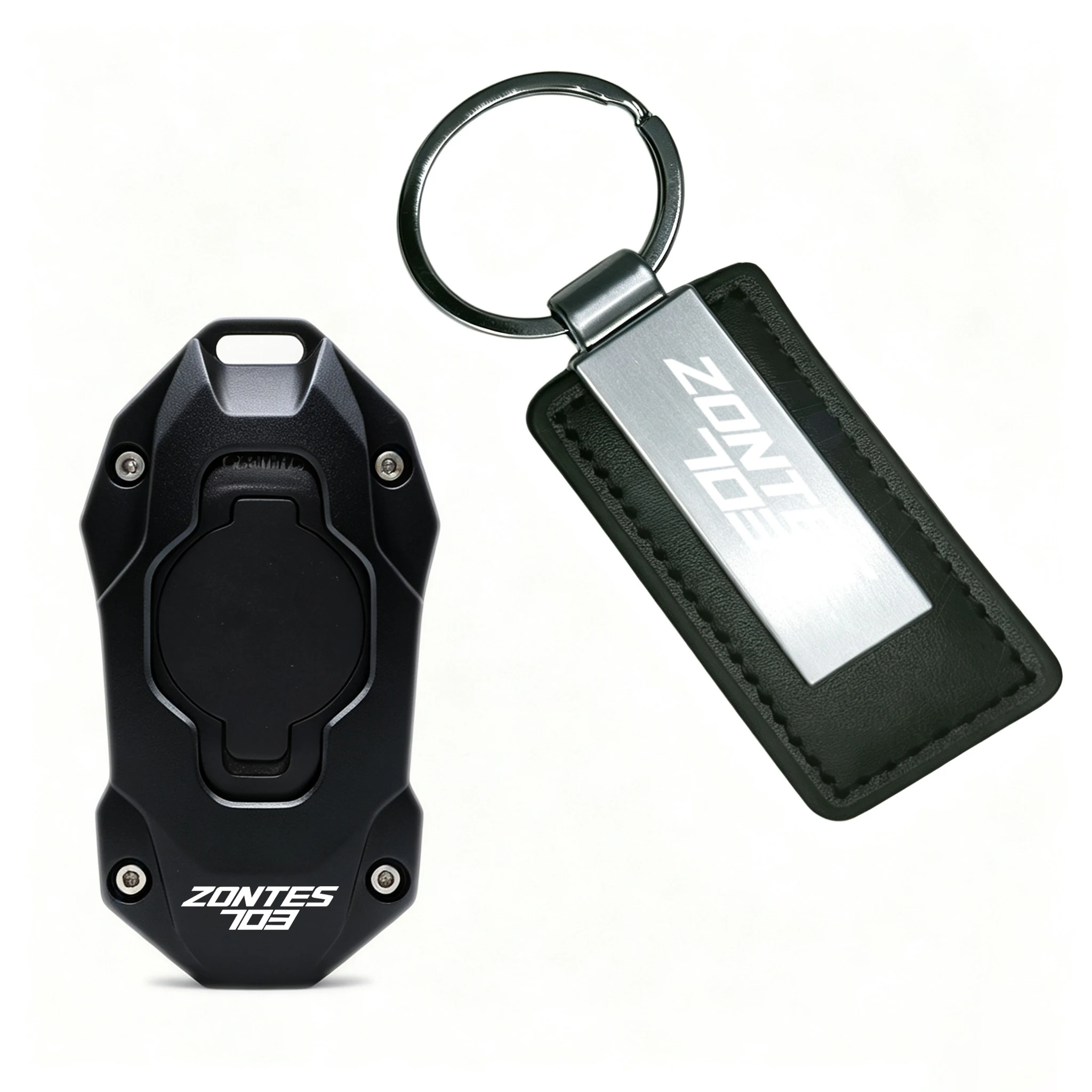 For Zontes 703F 703R 703RR 703T 368 703 Adventure 150X 368G 368K 368E 368D Remote Control Key Case Shell Cover Keychain Keyring