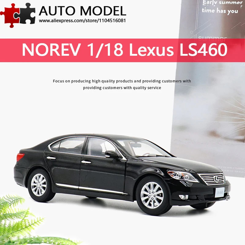 

Lexus Ls460 Simulation Car Model Emulates Norev 1:18 Diecast Metal Toys Boys Birthday Gifts Hobby Display Collection Ornaments