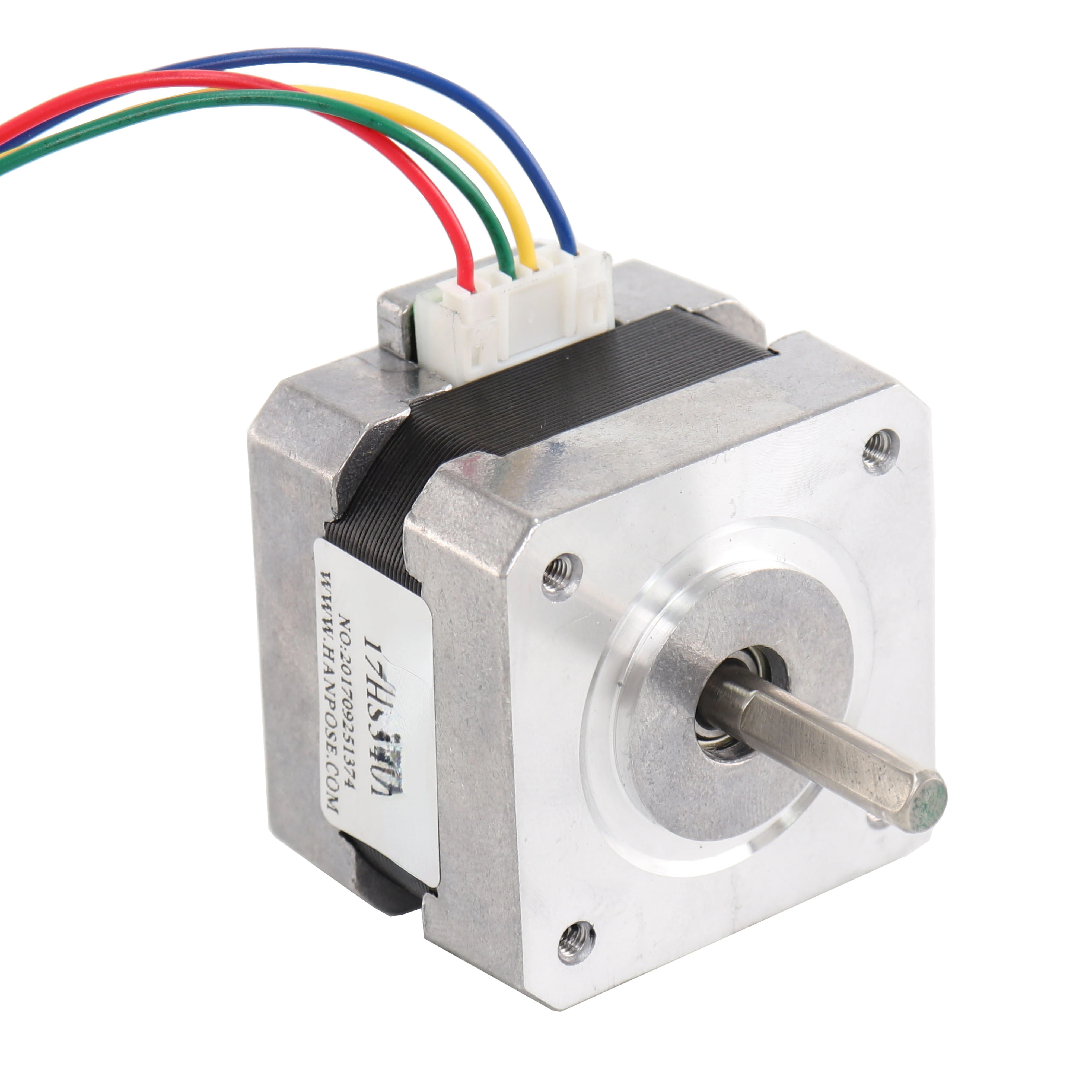 

nema17 stepper motor 42 34mm length 2 phase 1.3A 28N.CM 17HS3401 1.8 degree stepper For 3D Printer Monitor Equipment nema17 step