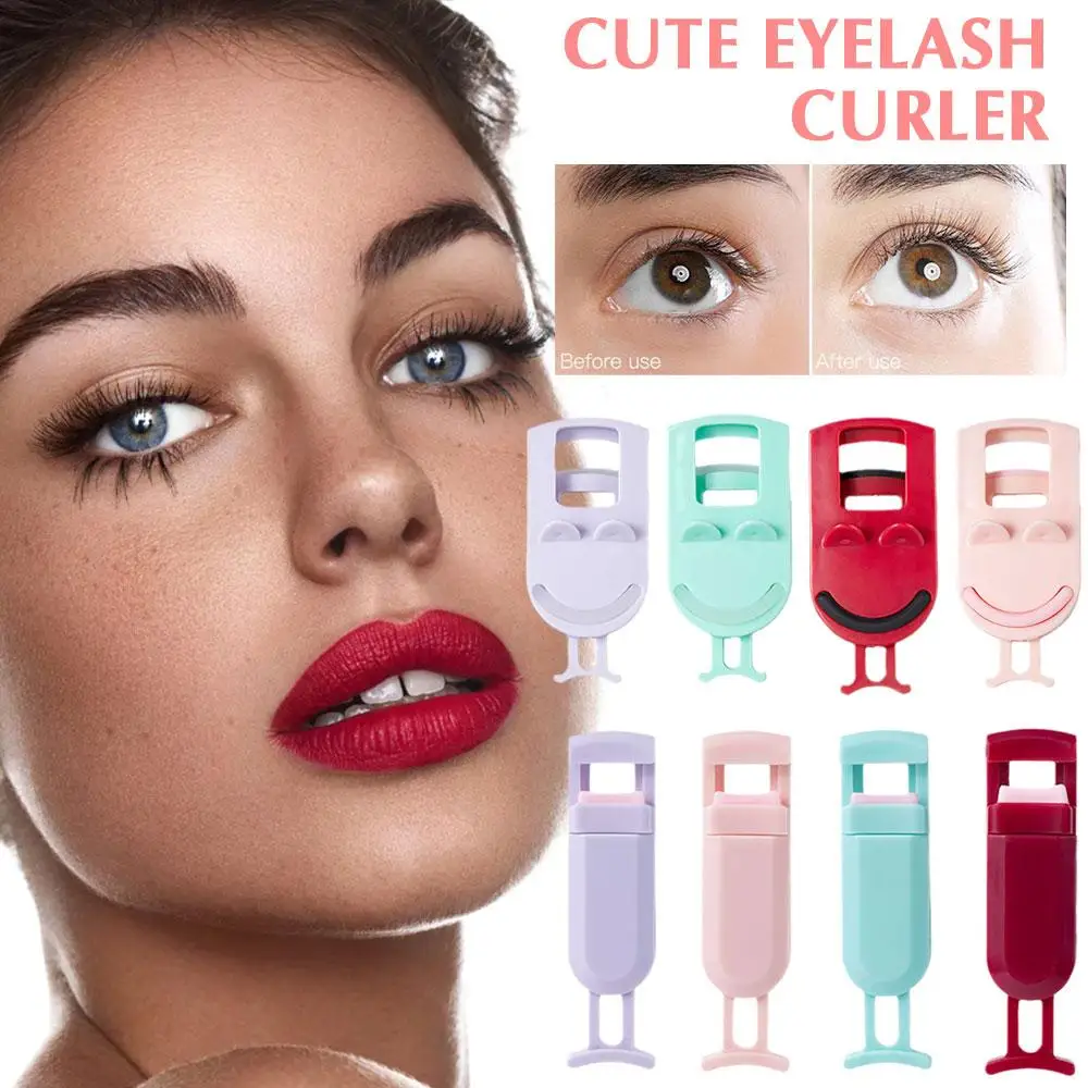 Plastic Wimperkruller Schattige Mini Draagbare Valse Eye Extender Blijvende Tools Beauty Make-Up Lange Lash Styling Accessoires V6n2