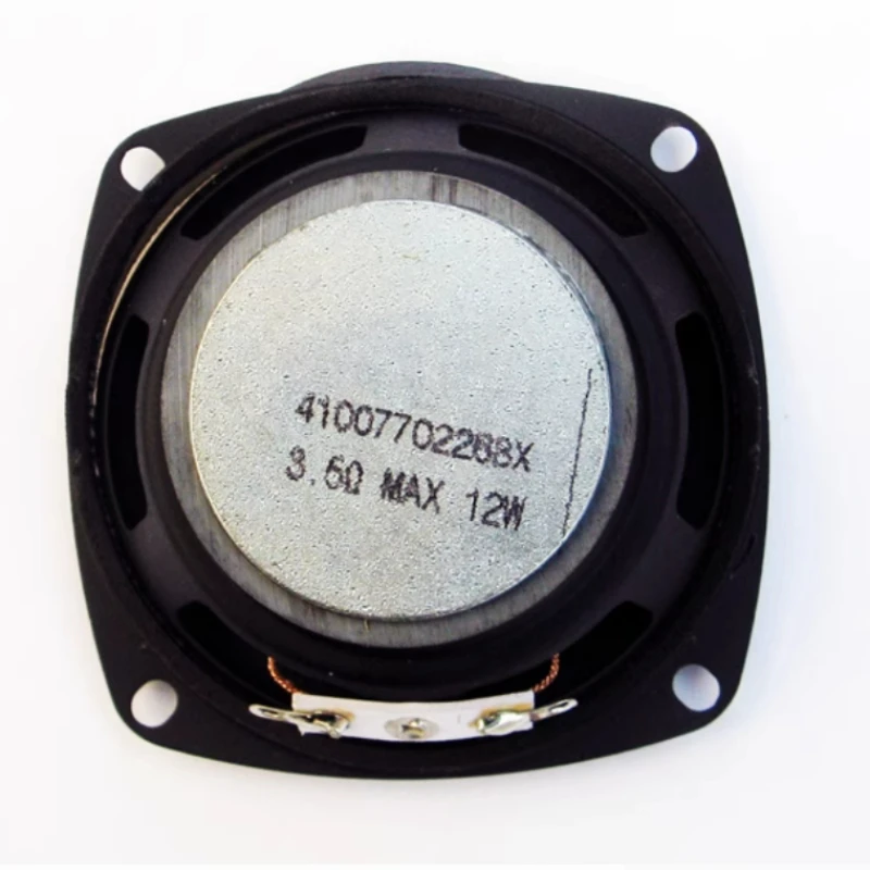 SOTAMIA 2개 3인치 풀레인지 라우드스피커 3.5옴 12W 팟 바텀 페이퍼 콘 폼 엣지 스피커 2.1 서브 박스 미드 트레블 스피커