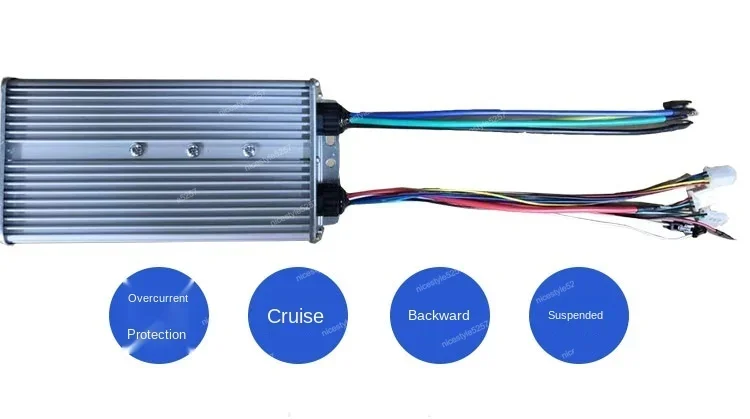 Marine 12V 24V 48V 500W 600W 700W 800W 850W 900W 1000W 1200W 1500W Baling-Baling Brushless Motor Controller