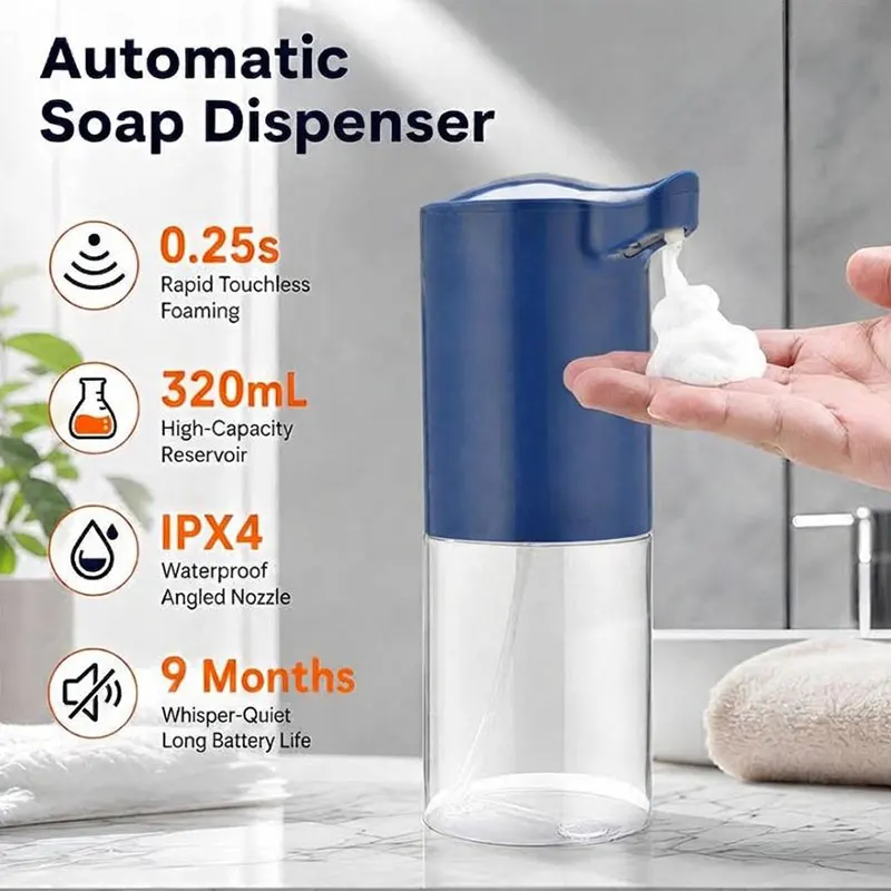 Soap Foam Dispenser Automatic Induction Hand Washer For Home Kitchen Bathroom Commercial Soap Dispenser Foam Home Appliance