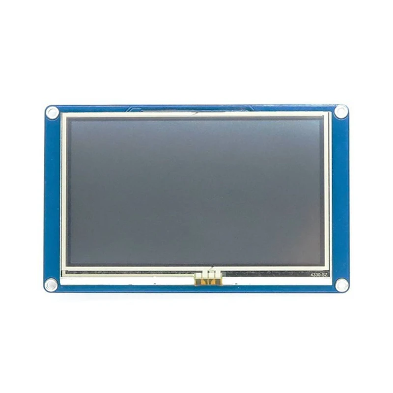 NX4827T043 Pantalla táctil LCD HMI de 4,3 pulgadas - Soporte del módulo de pantalla táctil resistiva TFT para proyecto Arduino o Raspberry Pi