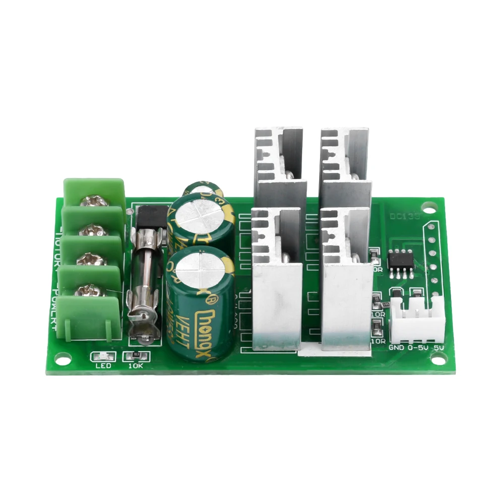 Motor Forward e Reverse Controller, Motor Speed Control Switch, DC Motor Governador, PWM, 16kHz Motor Driver Module, DC 6-30V
