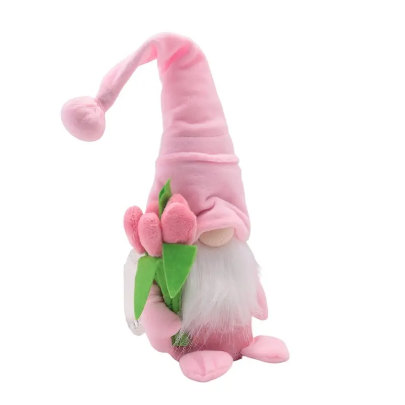 ABSS-Gnomes Indoor Decorations, Spring Summer Gnome Holiday Decorations, Handmade Tomte Stuffed Plush Gnomes Easy Install Easy T