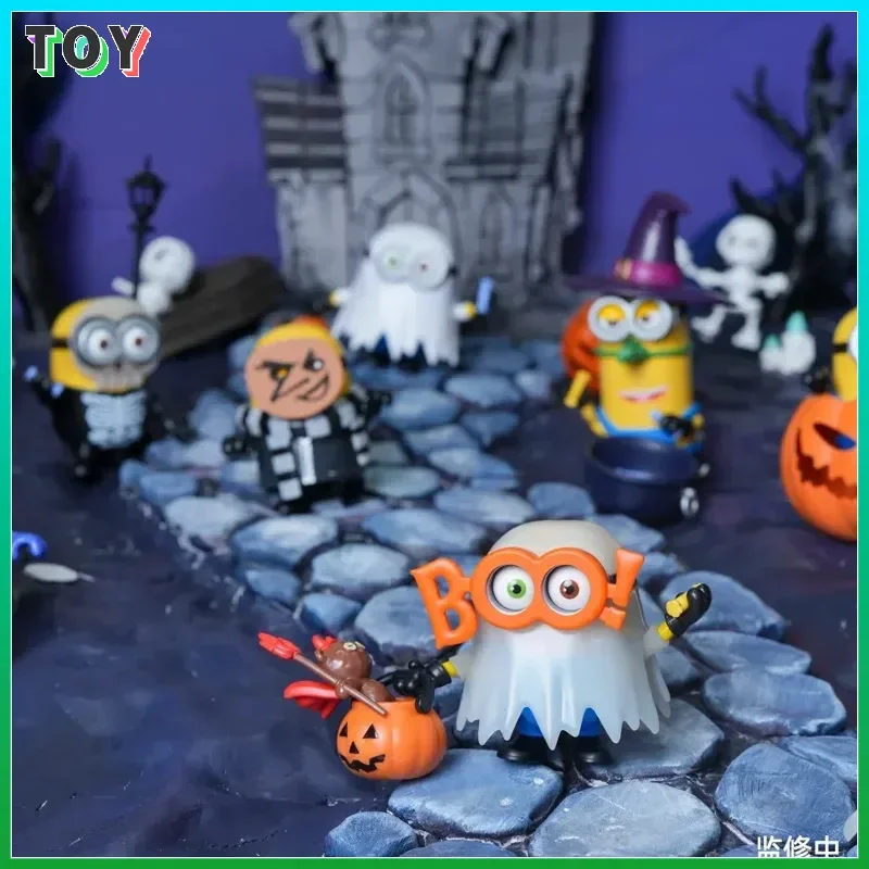 

Blokees Minions Halloween Prank Blind Box Cute Building Blocks Assembly Toy for Kids And Adults Trendy Collectible Surprise Gift