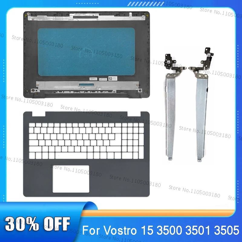 Para Dell Vostro 15 3500 3501 3505 cubierta trasera LCD para portátil/marco frontal/reposamanos/cubierta inferior/reemplazo de bisagras