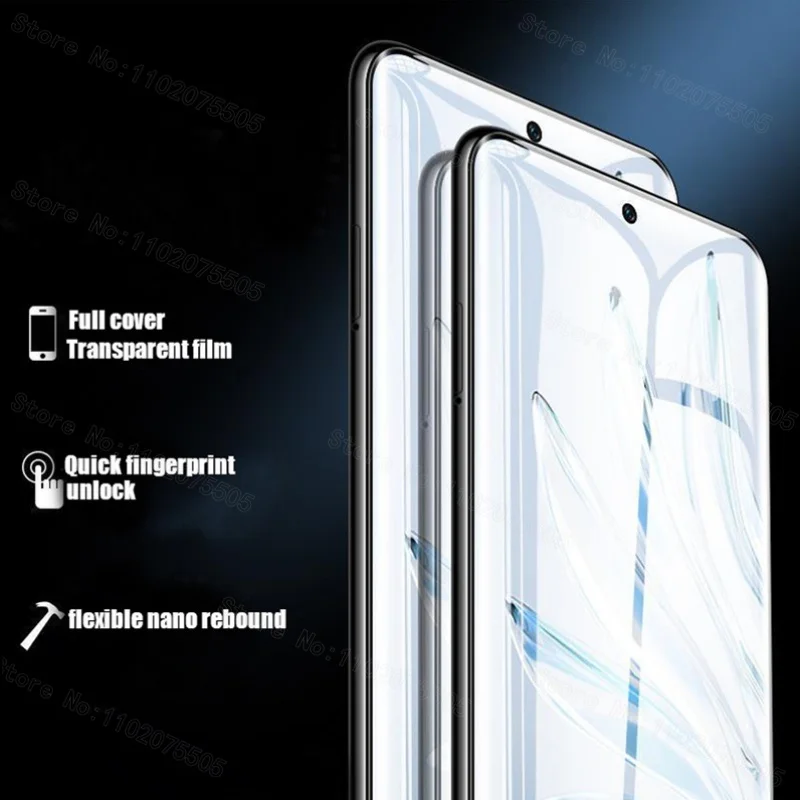 2pieces Front Hydrogel Protective Films Designed for Infinix Note 40 50 Pro 50 Pro Plus 4G 5G and 50 Series A Smooth Feel