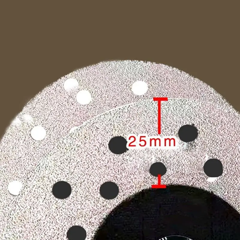 1/2/3pcs 4-Inch Porous Widened Cutting Blade for Stone Ceramic Porous Widened Rock Slabs Cutting Disc 100mm Slate Flat Grinding