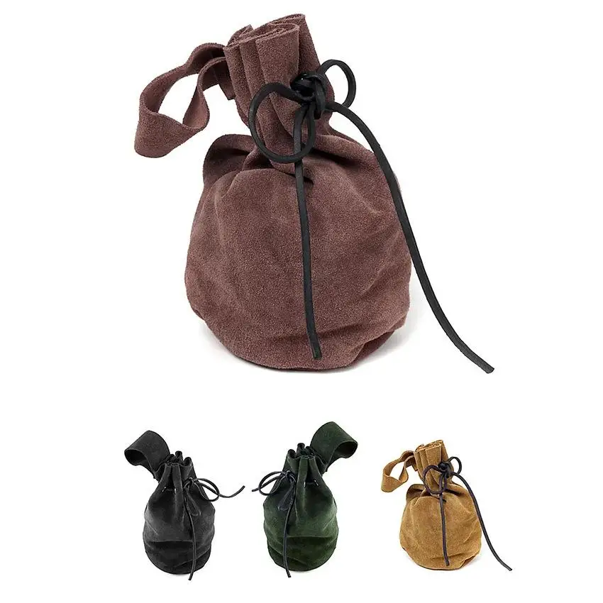 

New Viking Medieval Renaissance Gold Coin Waist Bag Women's Faion Ethnic Clothing Stage Costume Accories