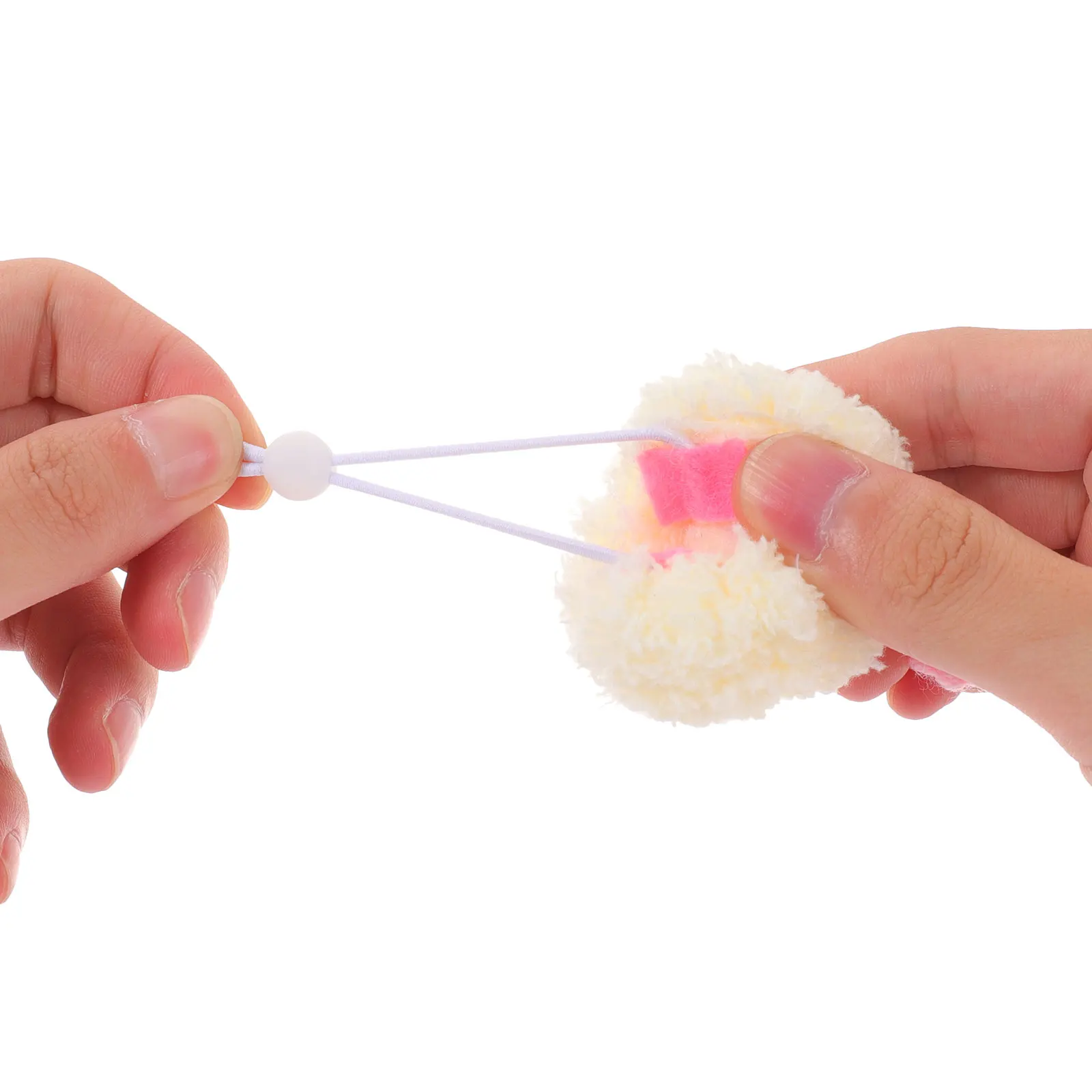 

Small Flower Hat For Hamster Knitted Pet Headwear Adjustable Party Accessory Guinea Pig Squirrel Chinchilla Decorative