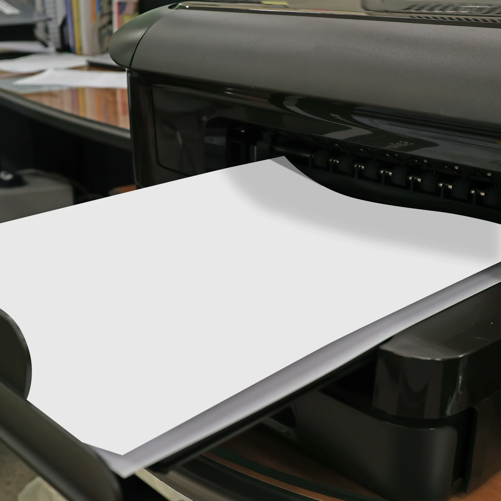 100 Sheets Self-adhesive Labels Paper Printing Compatible Sticker Matte White Matte Sticker Paper Labels