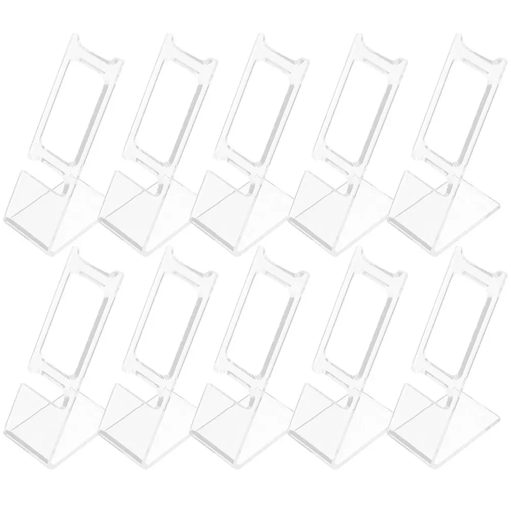 

50 шт., подставка для часов, прозрачный L-образный держатель для наручных часов, органайзер для ювелирных изделий, устойчивая поддержка, универсальная