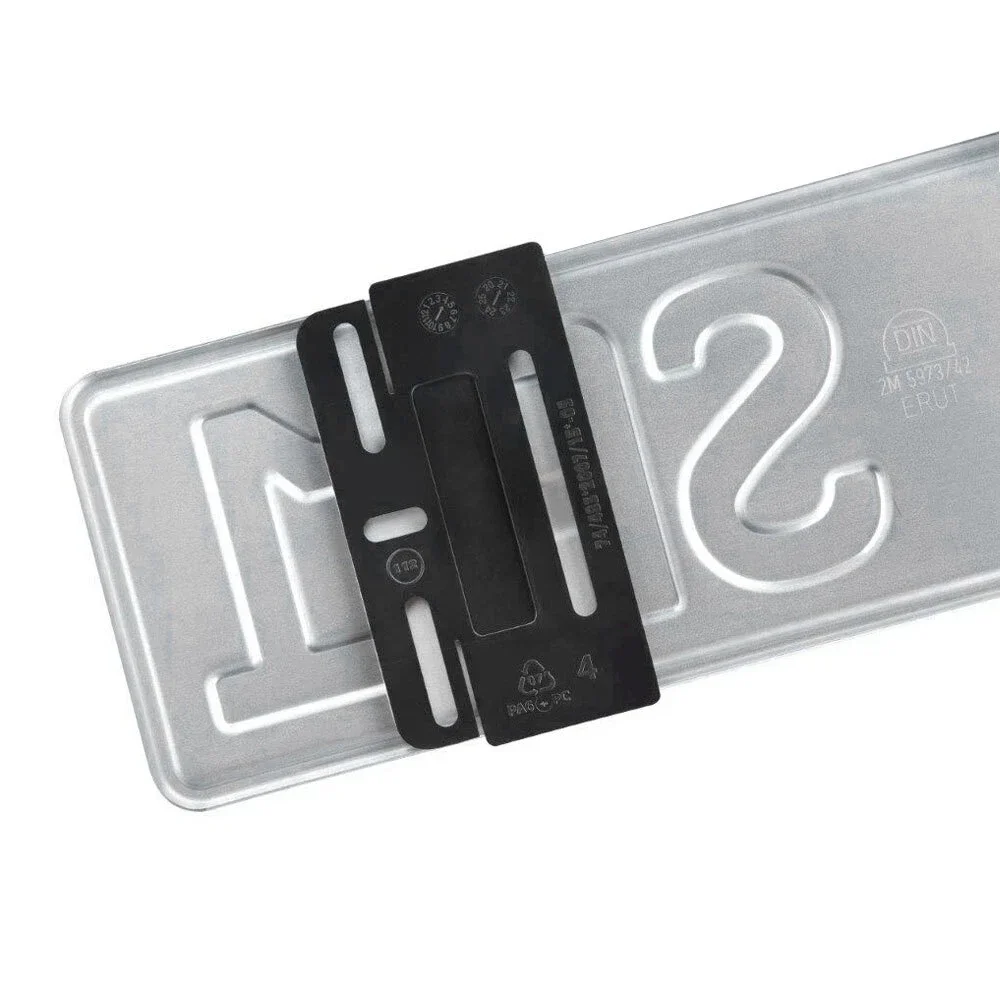 

4Pcs/Set License Plate Frames For European-Style Vehicles Trailers RV Stainless Steel License Plate Covers License Plate Frames