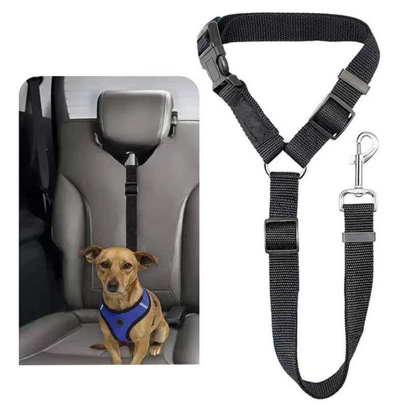 Outdoor Pet Sport Supplies Traction Rope in-vehicle Pet Fixation Safety Harness Circular Dog Cat Retractable Towing Rope image 4