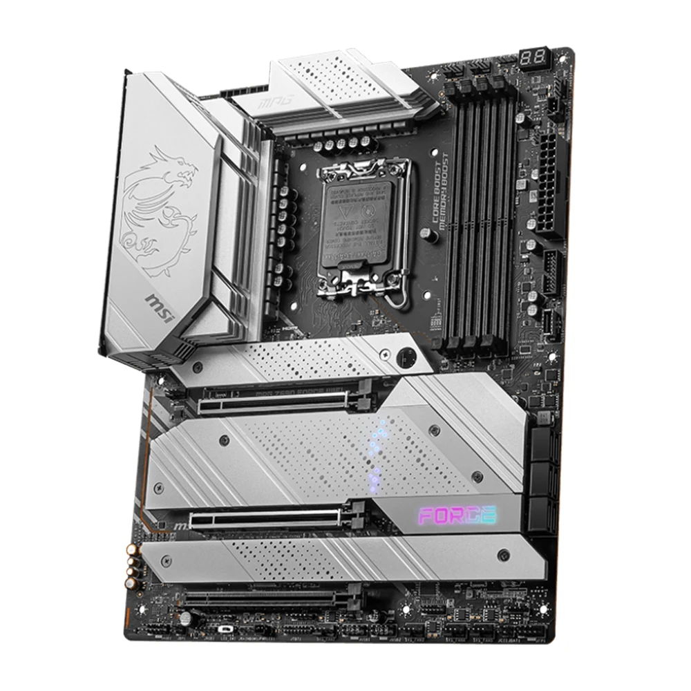 MSI MPG Z690 FORCE WIFI Motherboard Supports LGA1700 i9-14900KF i7-14700K i5-14600K CPU Intel Z690 Chipset 4x DDR5 PCIe 5.0 ATX