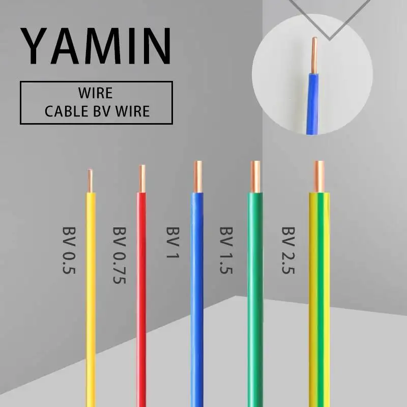 

Провод bv0.5 мм, медный одножильный кабель для домашнего декора, 10 метров, красный, зеленый, Huang Bai, черный