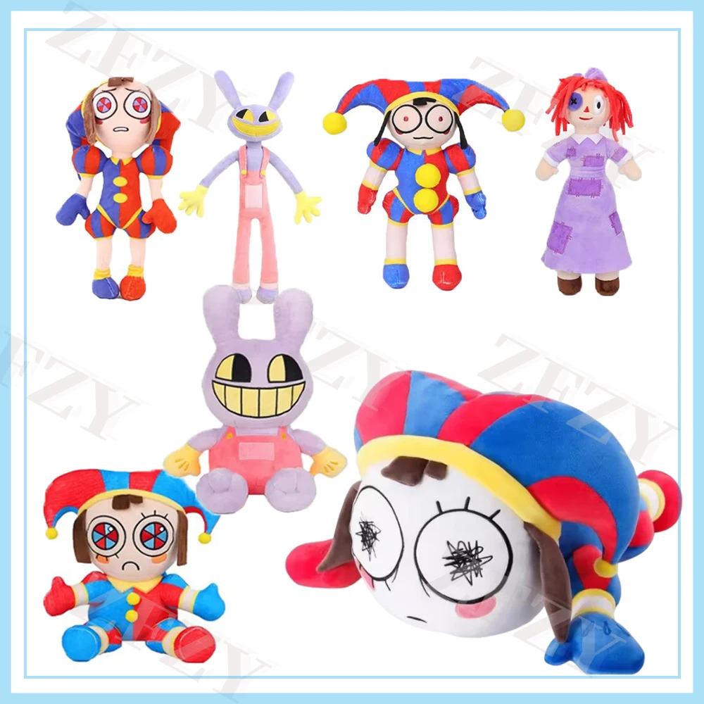 New The Amazing Digital Circus Clown Plush Toy The Amazing Digital Circus Jax Plush Digital Circus Ponmi Pomny Rabbit Plush Toy