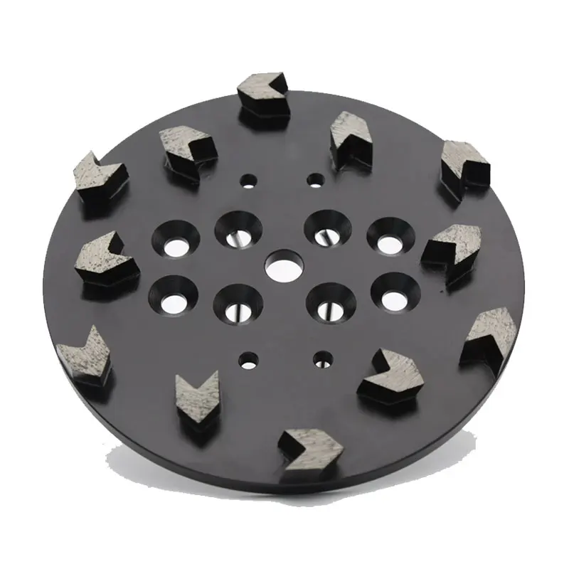 Cabeça de moagem de diamante de 10" para moedor de piso