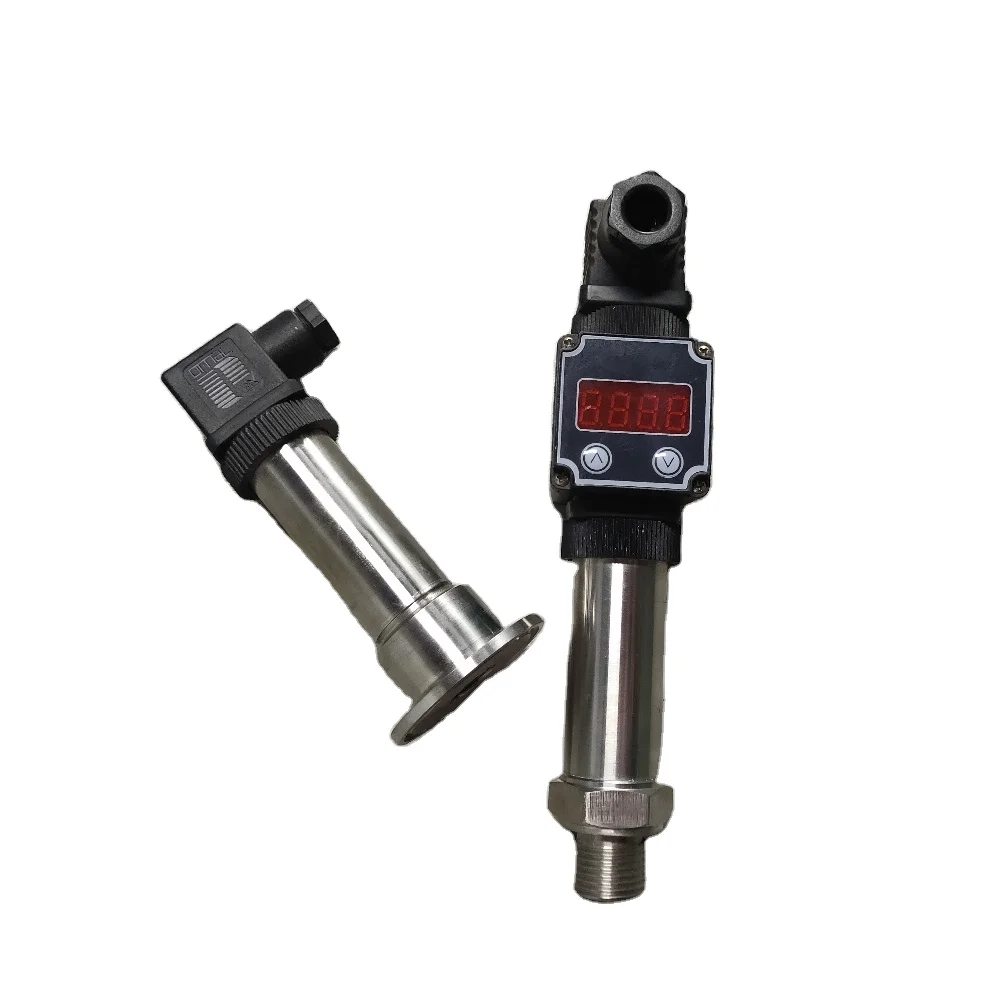 Sanitary Flat Film Gauge Absolute Pressure Transmitter Diffused Silicon Pressure Sensor