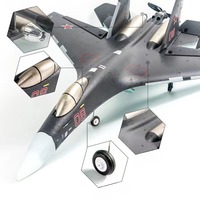 Su 35 brushless glider QF009 four-channel remote control aircraft aerobatic flight six-axis self-stabilizing EPP remote control