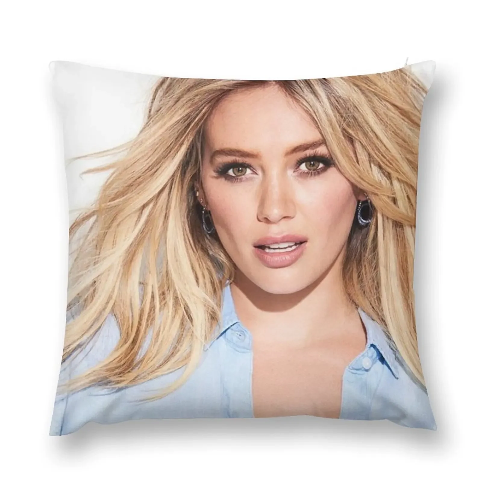 

Hilary Duff singer Throw Pillow Sofa Cushions Covers luxury decor ornamental pillows pillow