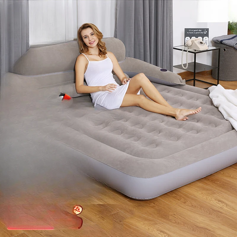 

NEW Inflatable bed, household double air cushion bed, thickened inflatable mattress, portable electric air