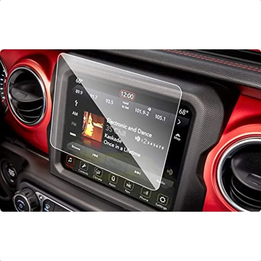 

Protector Compatible with 20192023 GladiatorAntiExplosion Scratch HD Clear SSSKY Premium Navigation Accories