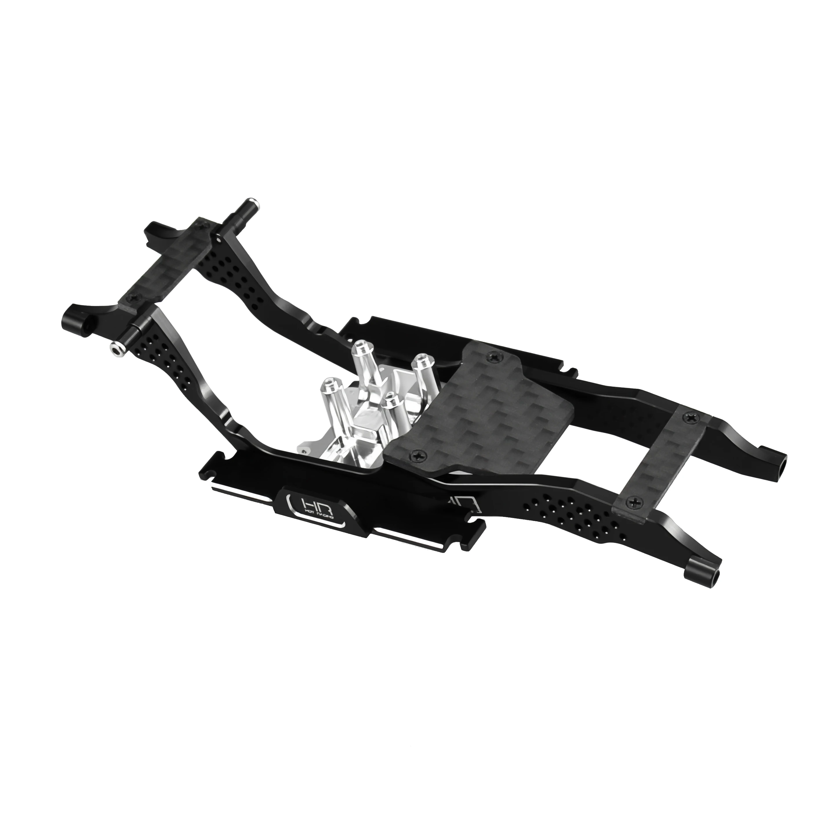 For Axial SCX30 1/30 4x4 6061 CNC Aluminum Chassis Side Rails Rock Sliders Upgrade Hot Racing