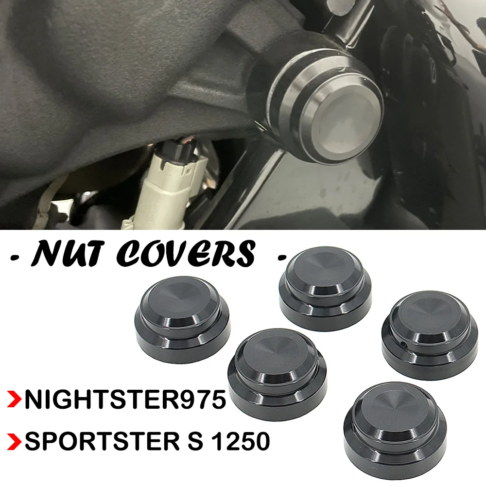 

Nightster 975 Accessories Motorcycle Nut Covers Kits For Harley Sportster S1250 Sportster S 1250 RH1250 Nightster975 RH975