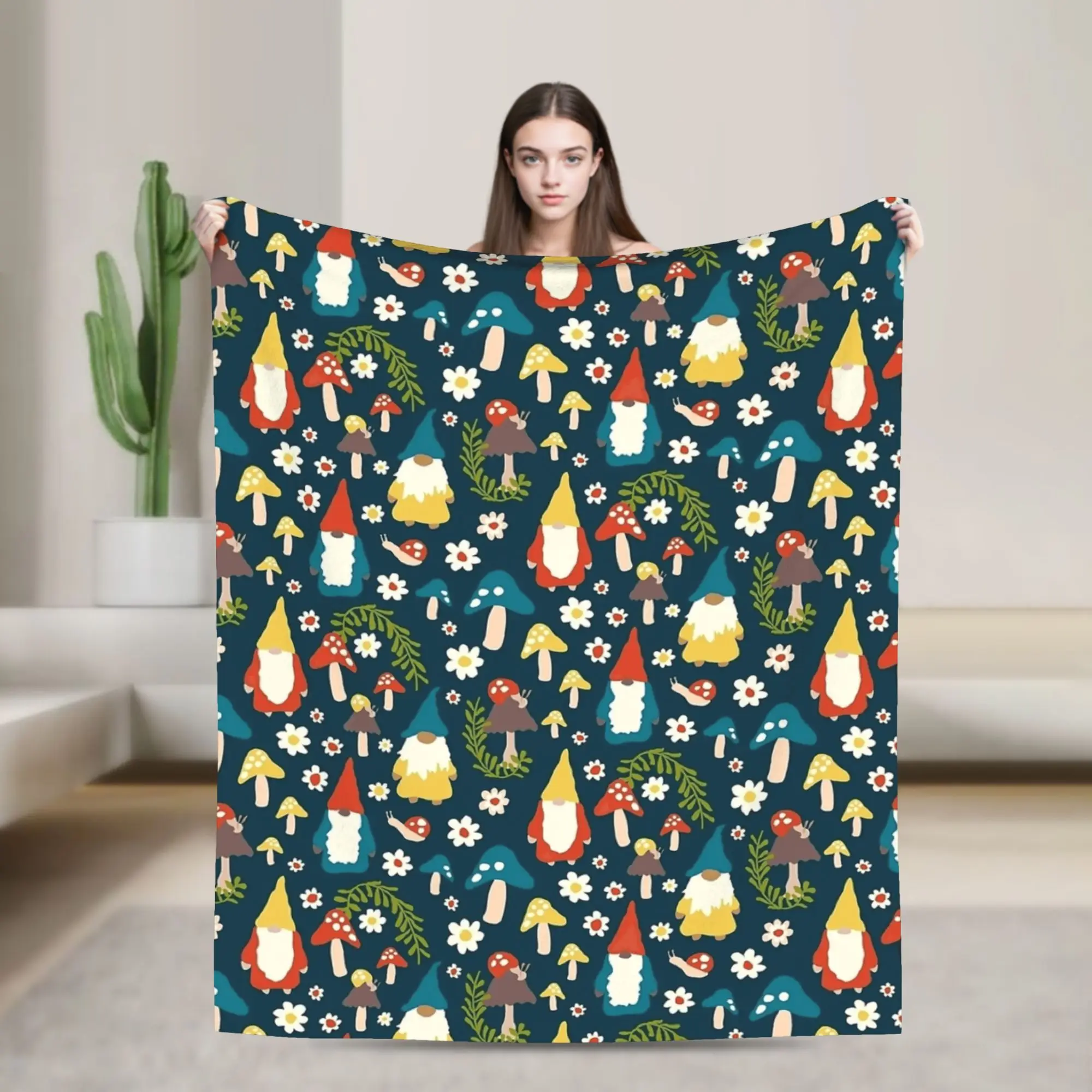 Christmas Elfe Gnome One Like You in Midnight Soft Warm Blanket Boy Girl Plush Bedding Throws Flannel Bedspread Sofa Bed Cover