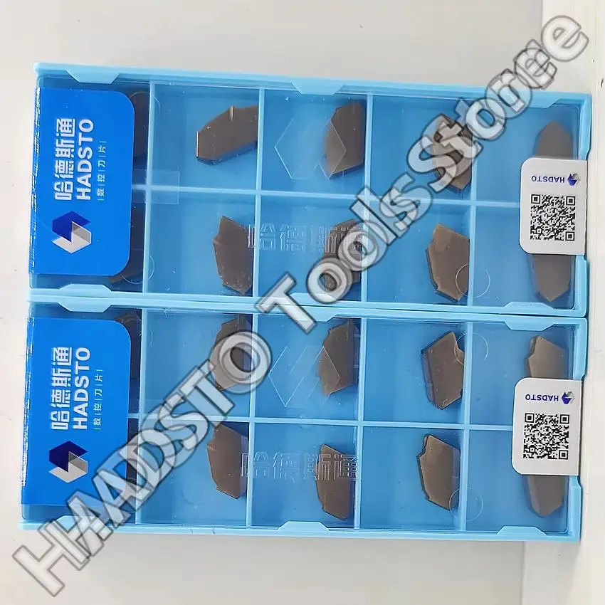 

SP400 HS7225 SP400 4,0 мм HADSTO твердосплавные вставки с лезвиями с ЧПУ, вставки с прорезями с одной головкой, вставки для отрезных токарных инструментов