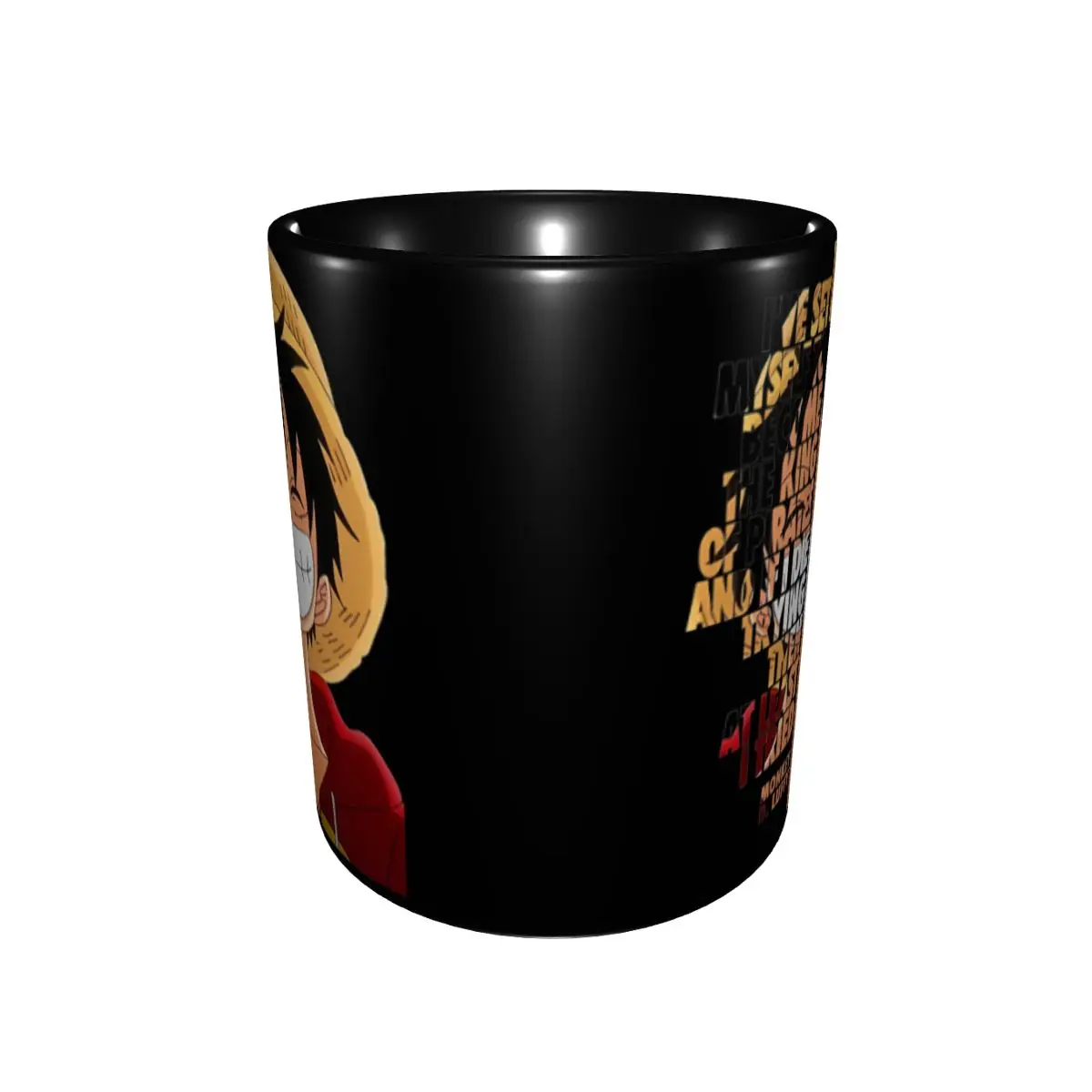 كوب ماء مضحك من قطعة واحدة من كيدز مونكي دي لوفي يقتبس للأطفال