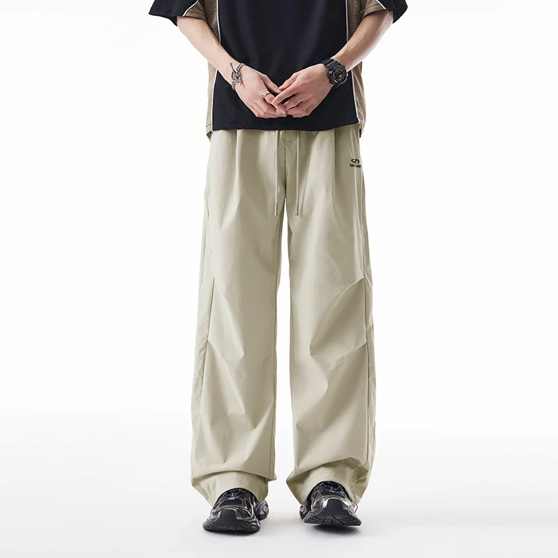 

American Sle Loose Wide Leg Paratrooper Workwear Pants for Men And Women Summer Trendy Brand Casual Sports Leisure Trousers