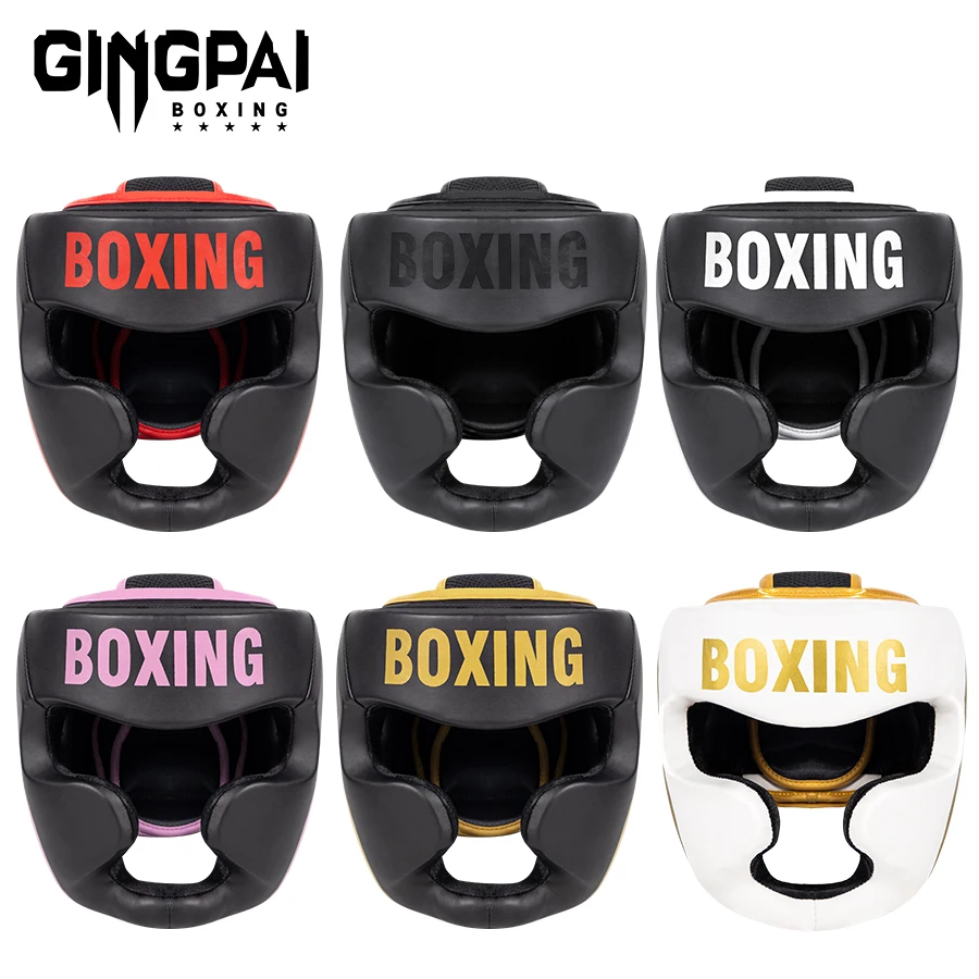 Boxing Helmet Headgear Light Comfortable Can Be Used for MMA Muay Thai Combat Boxing Karate Taekwondo Martial Arts Helmet