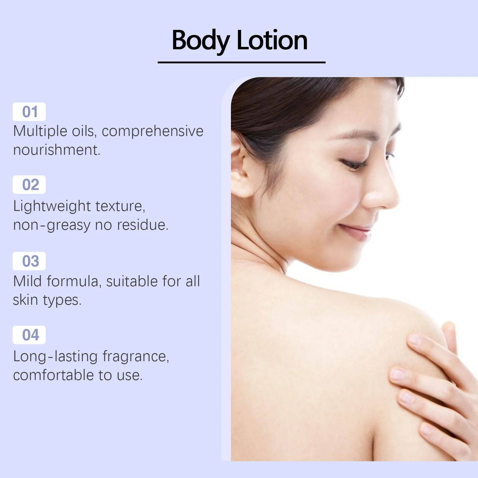 Tender Moisture Body Lotion Vanilla Cashmere Nourishing Dry Skin Care Lightweight Non-Greasy 24h Hydration for All Skin Types